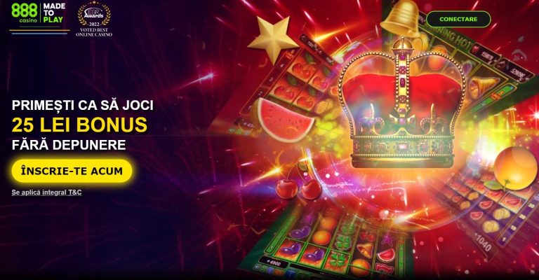 bonus fara depunere 888 Casino